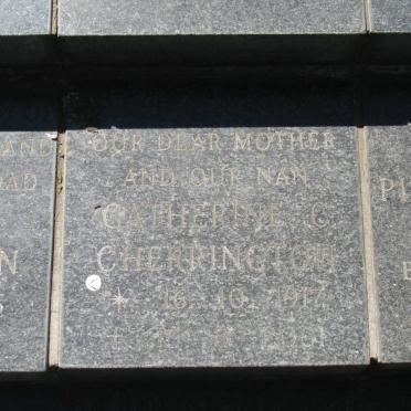 CHERRINGTON Catherine 1917-2001