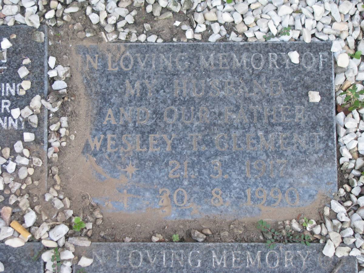 CLEMENT Wesley F. 1917-1990