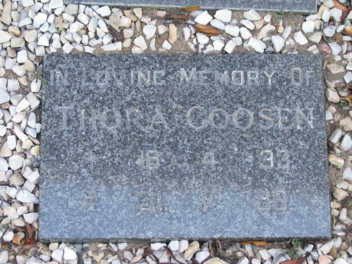 GOOSEN Thora 