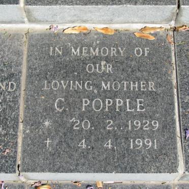 POPPLE C. 1929-1991