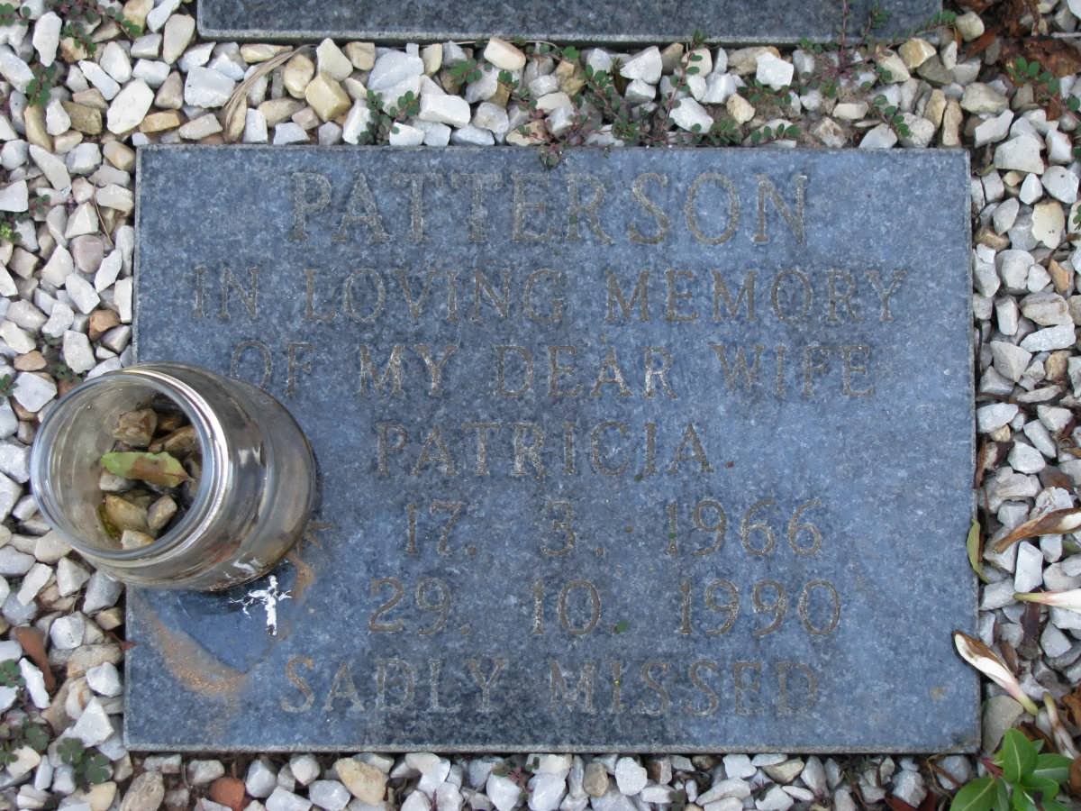 PATTERSON Patricia 1966-1990