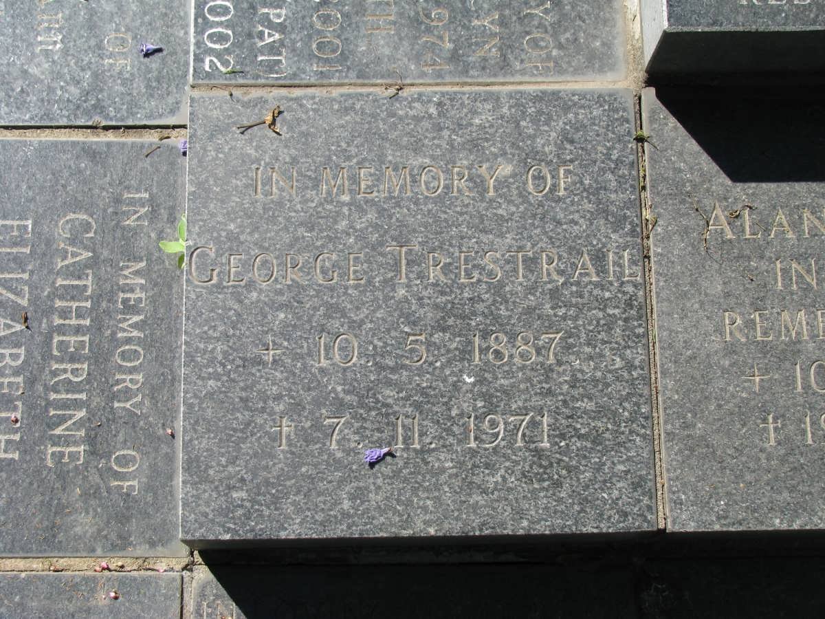 TRESTRAIL George 1887-1971