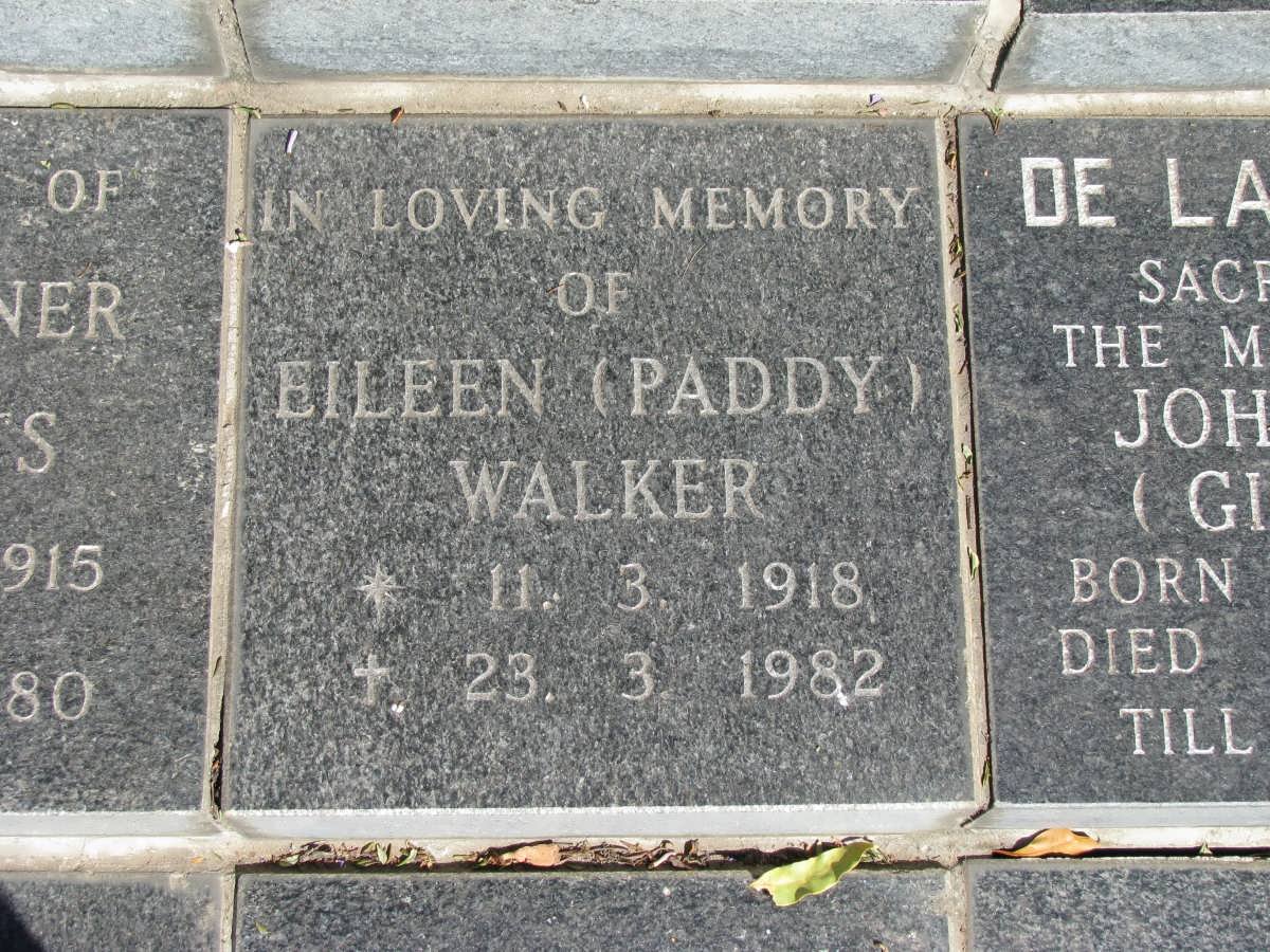 WALKER Eileen 1918-1982