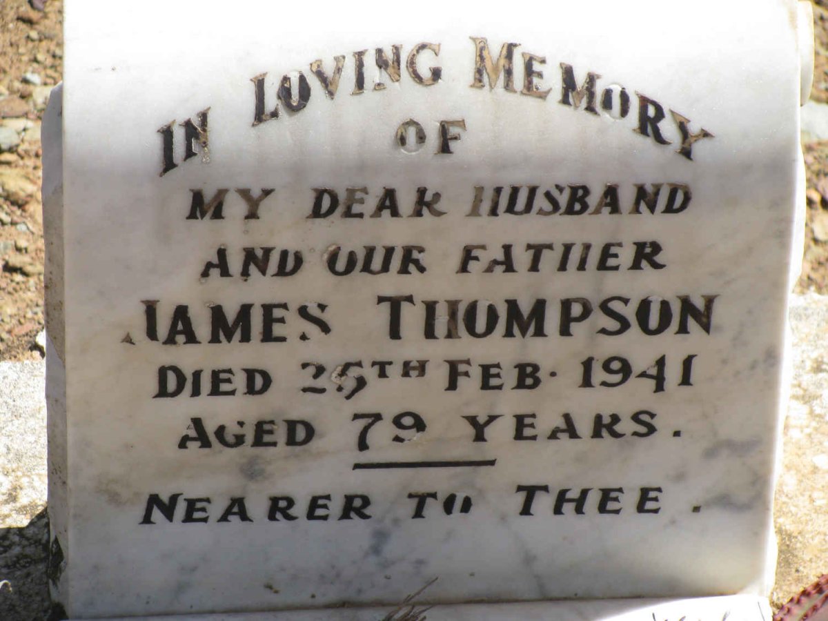 THOMPSON James -1941