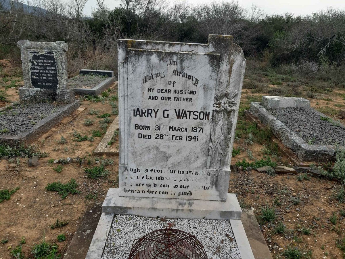 WATSON Harry G. 1871-1941