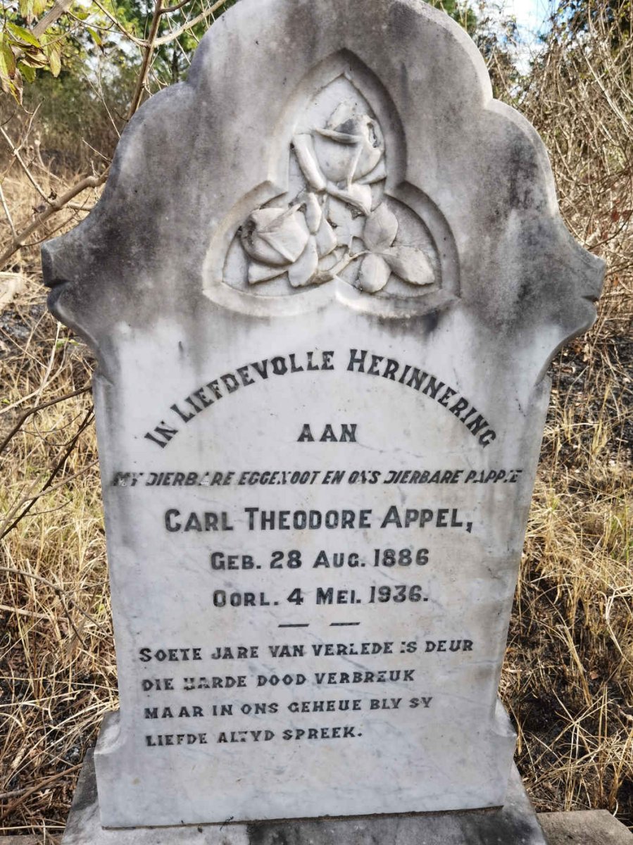 APPEL Carl Theodore 1886-1936