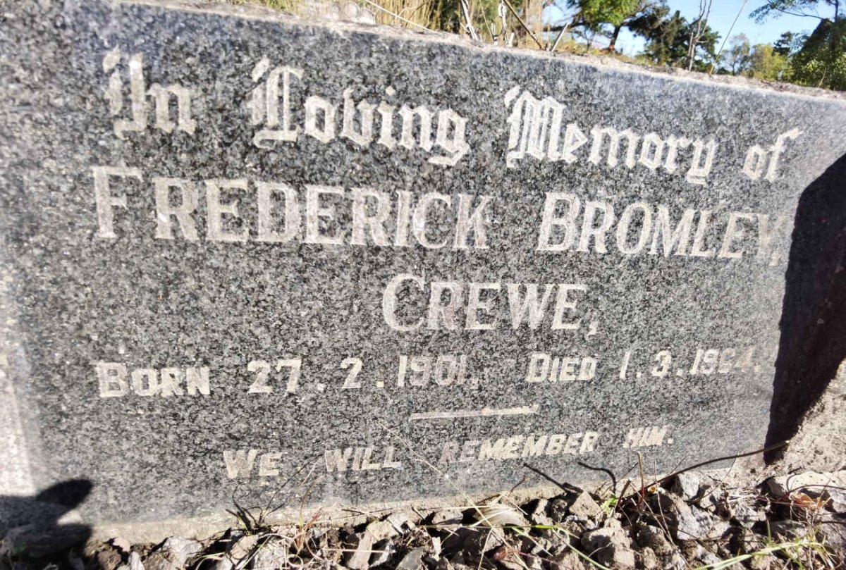 CREWE Frederick Bromley 1901-1964