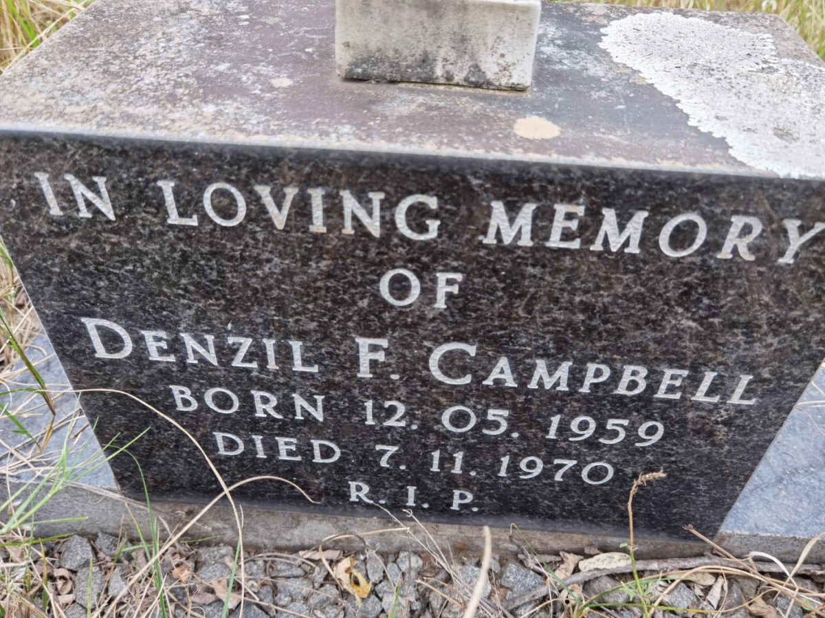 CAMPBELL Denzil F. 1959-1970