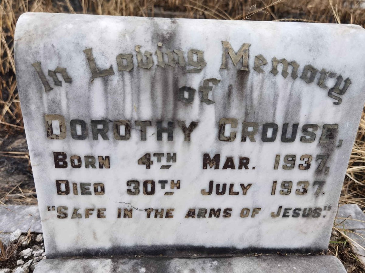 CROUSE Dorothy 1937-1937