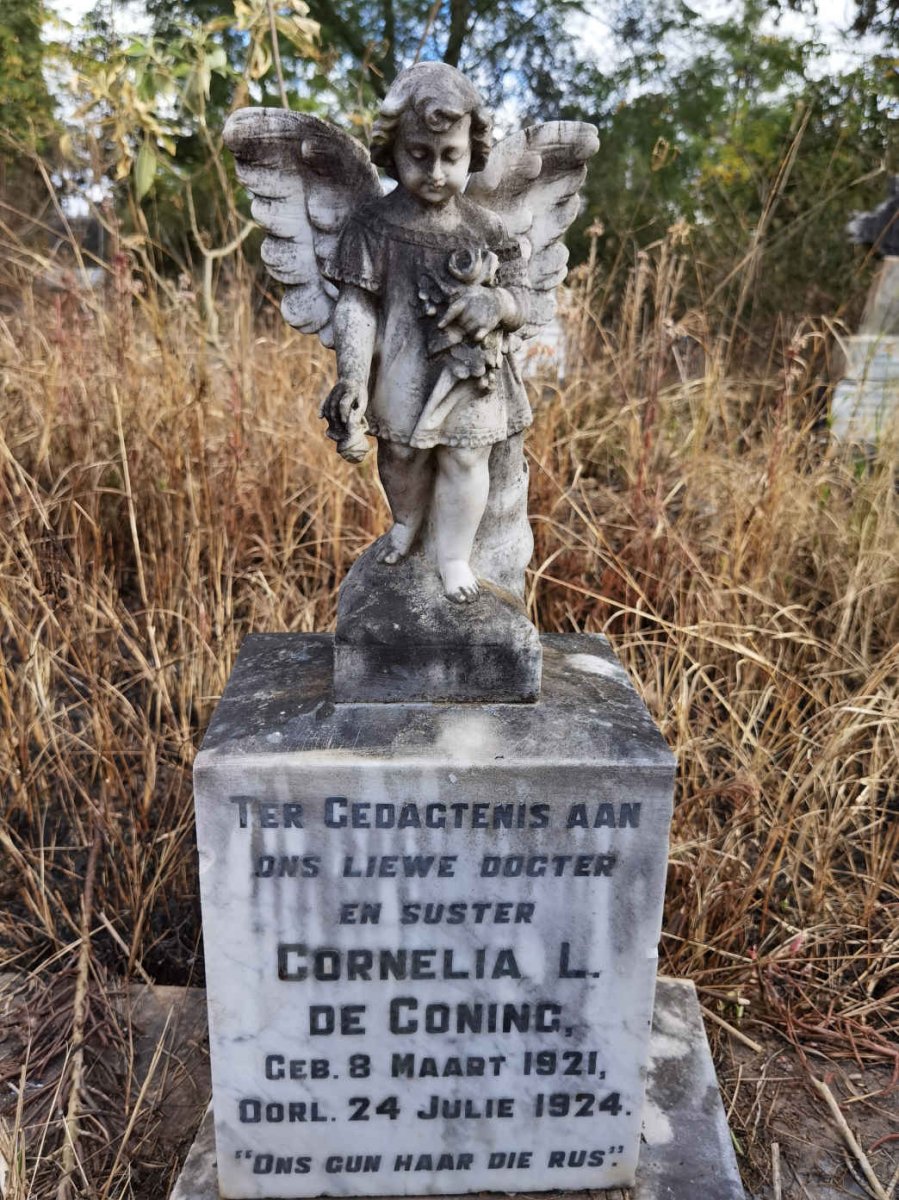 CONING Cornelia L., de 1921-1924