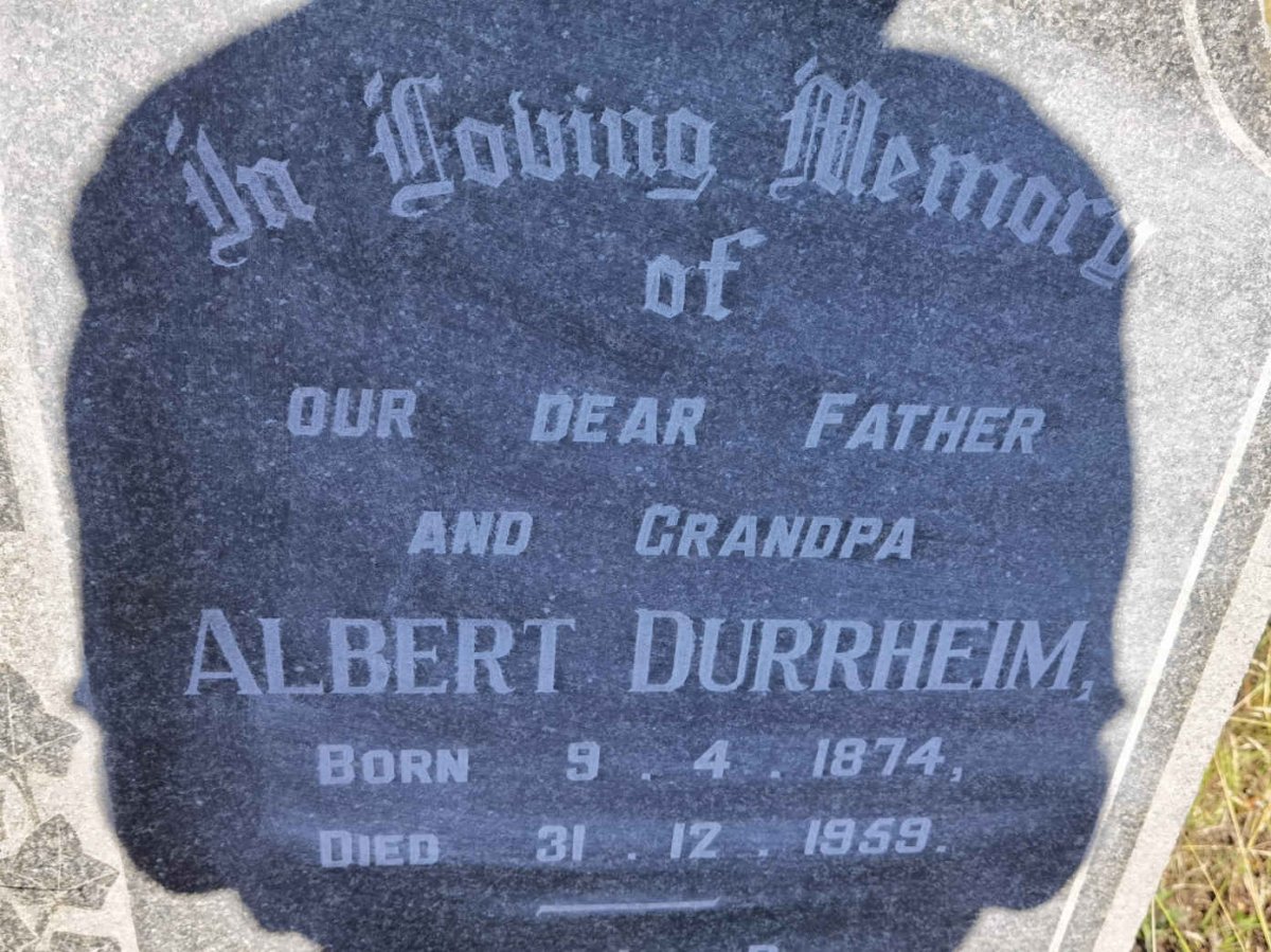 DURRHEIM Albert 1874-1959