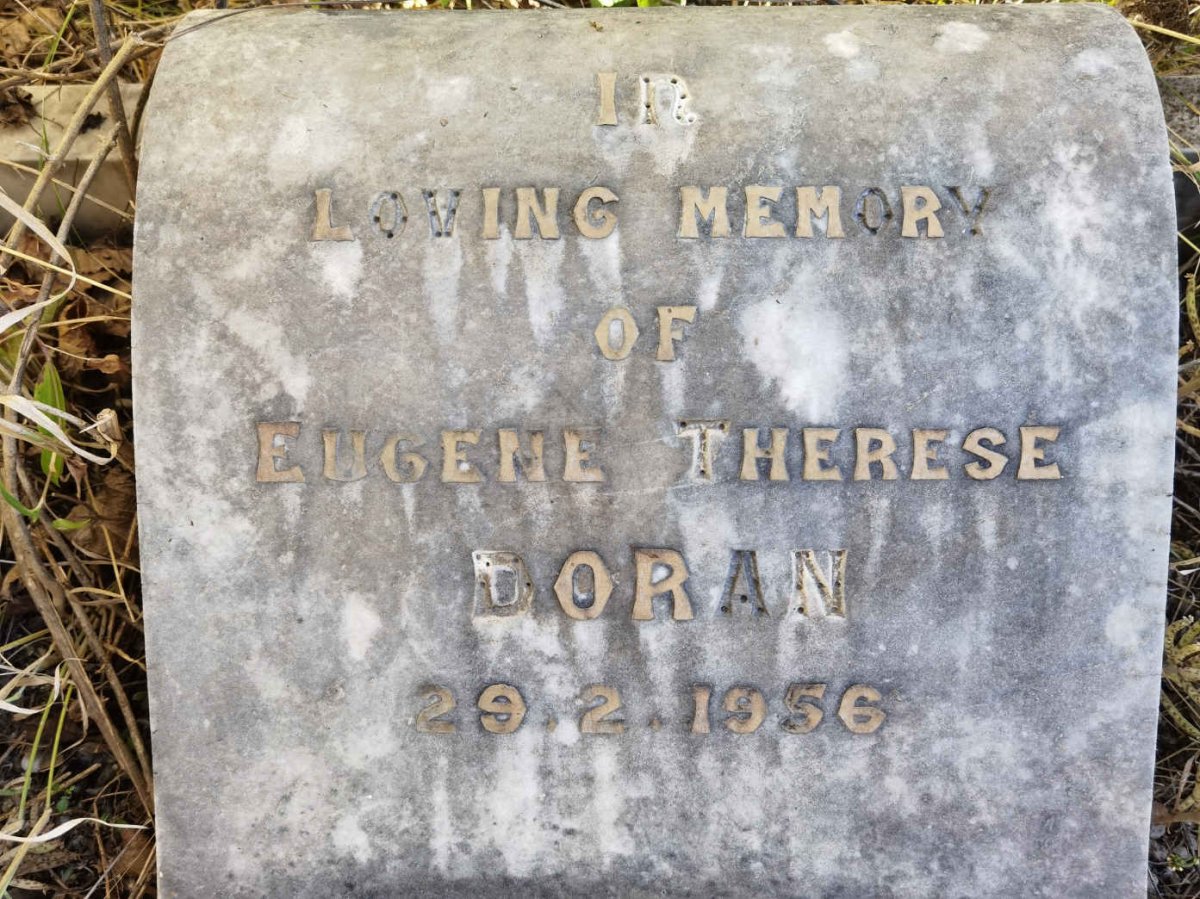 DORAN Eugene Therese -1956
