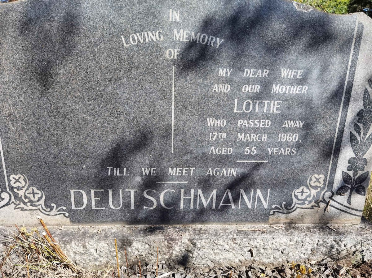 DEUTSCHMANN Lottie -1960