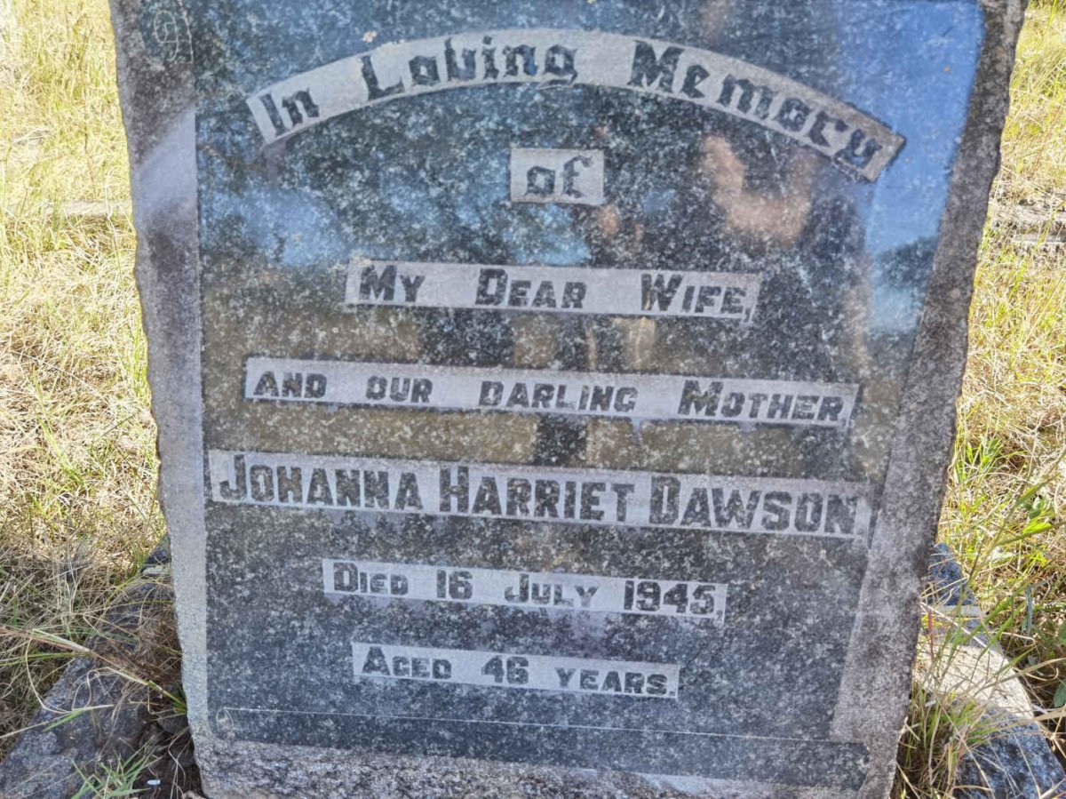 DAWSON Johanna Harriet -1945