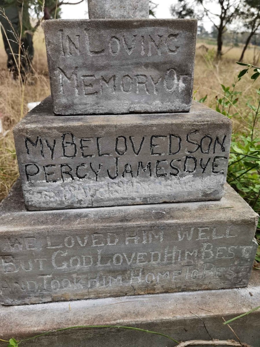 DYE Percy James