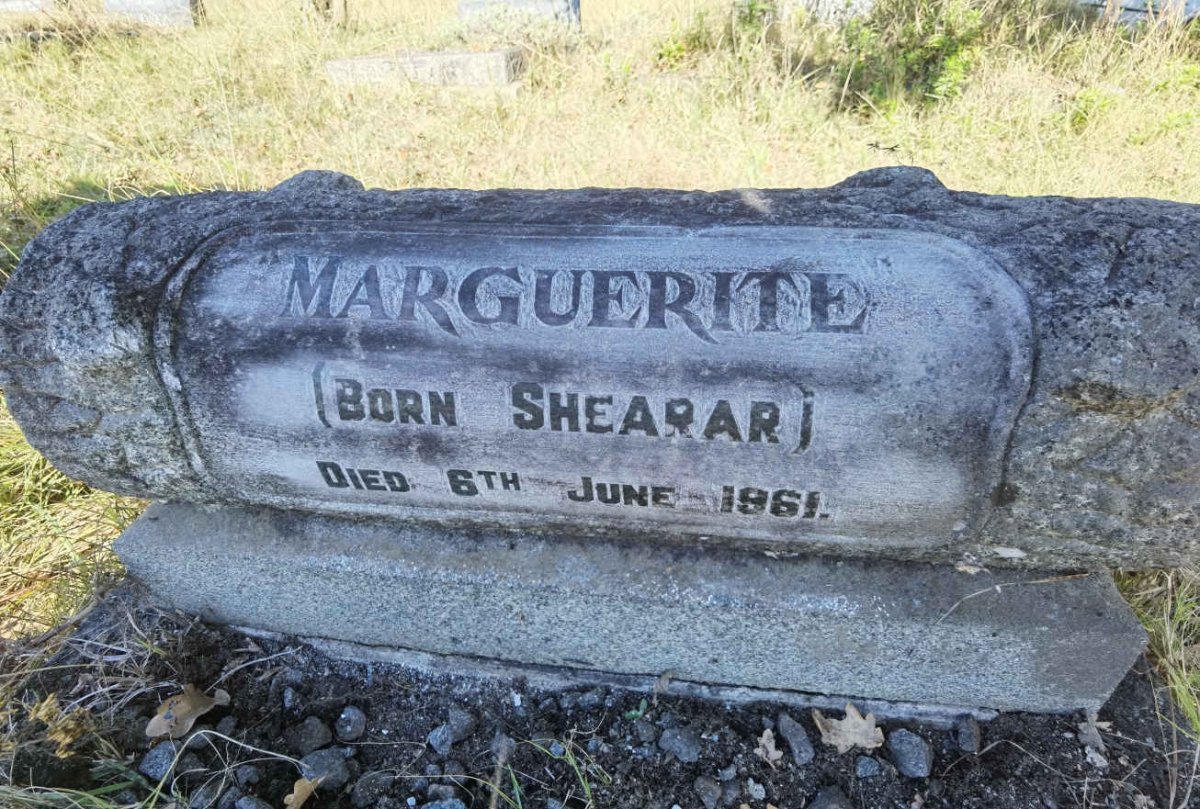 EASTERBROOK Marguerite nee SHEARAR -1961