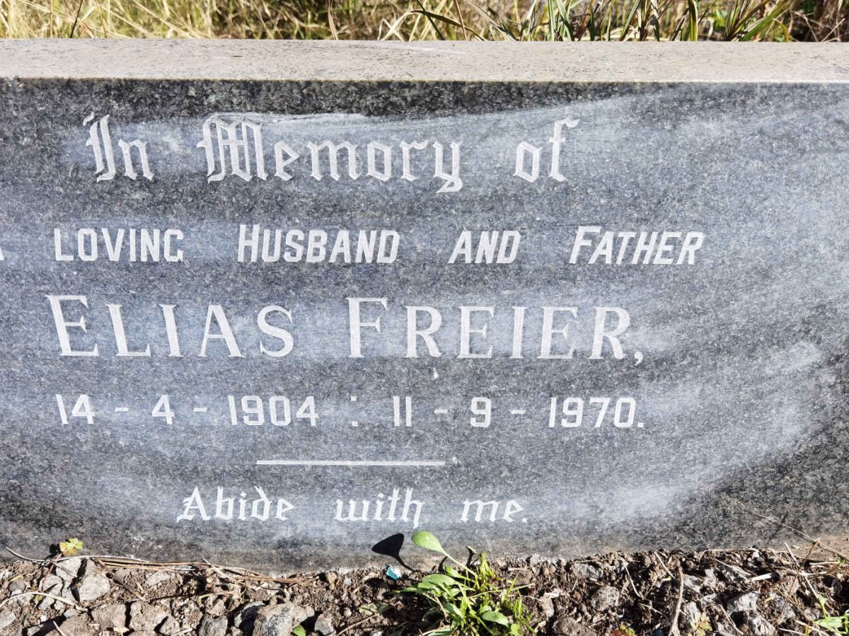FREIER Elias 1904-1970