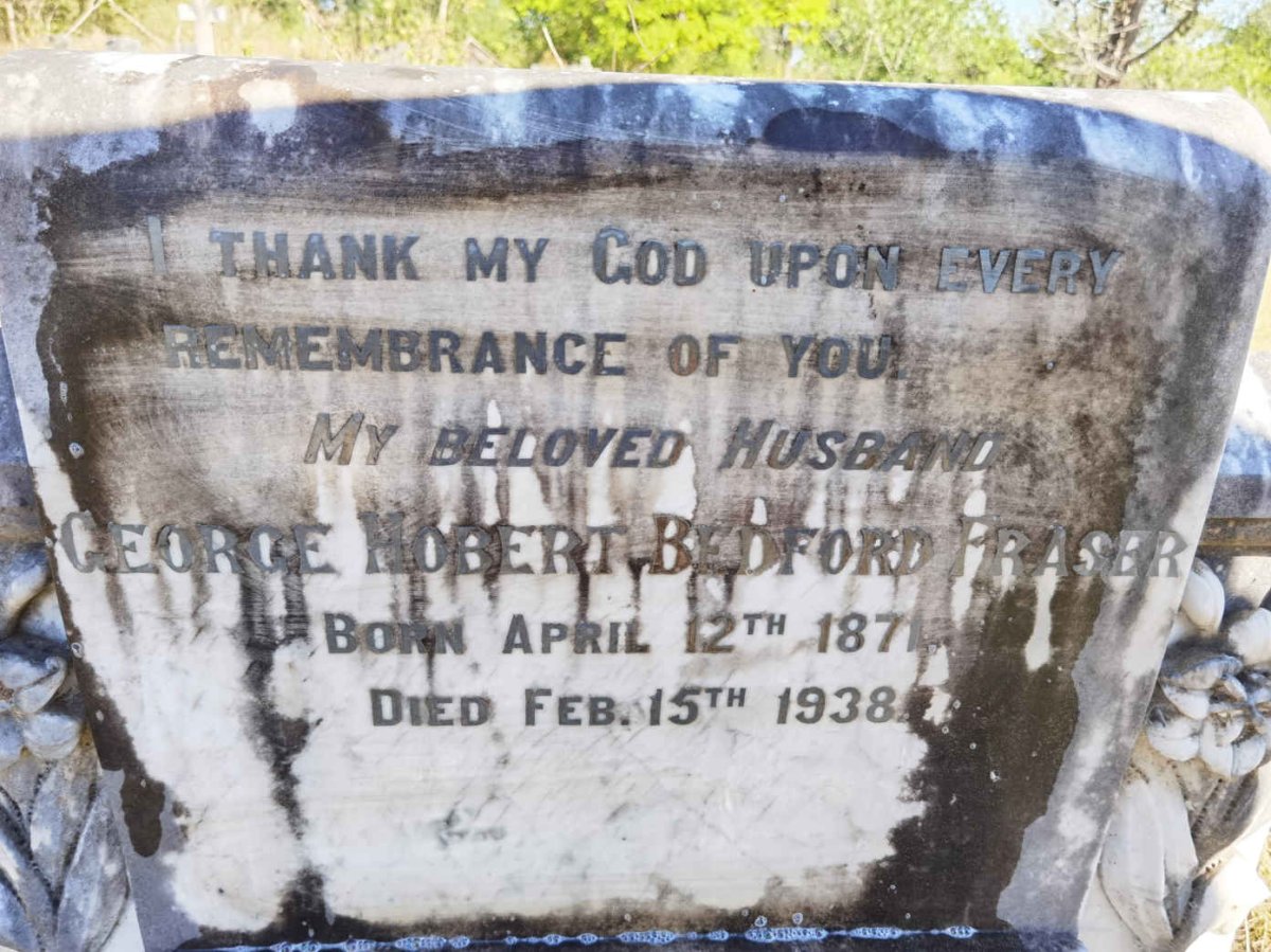 FRASER George Hobert Bedford 1871-1938