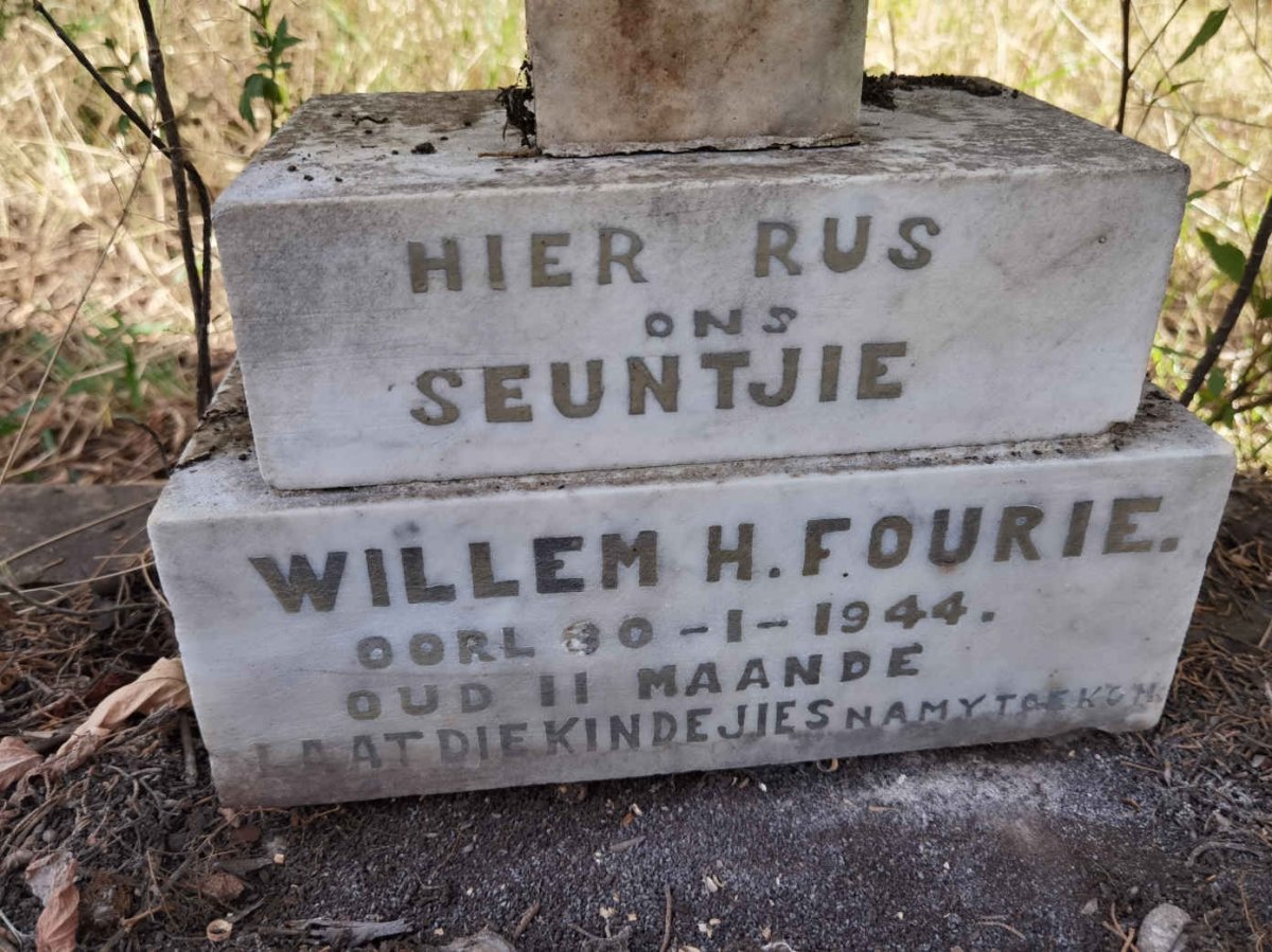 FOURIE Willem H. -1944