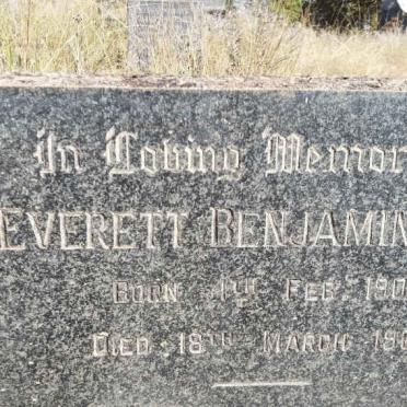 GILL Everett Benjamin 1901-1967