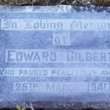 GILBERT Edward -1941