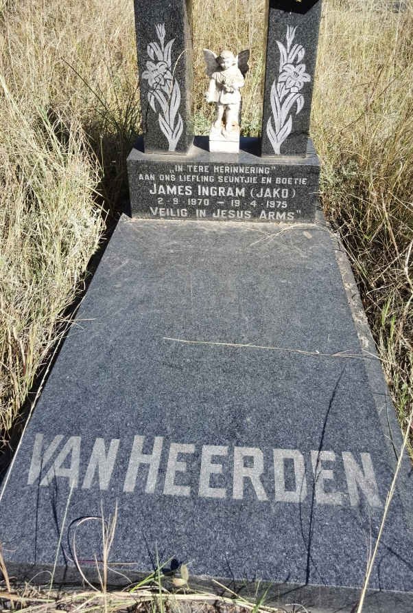 HEERDEN James Ingram, van 1970-1975