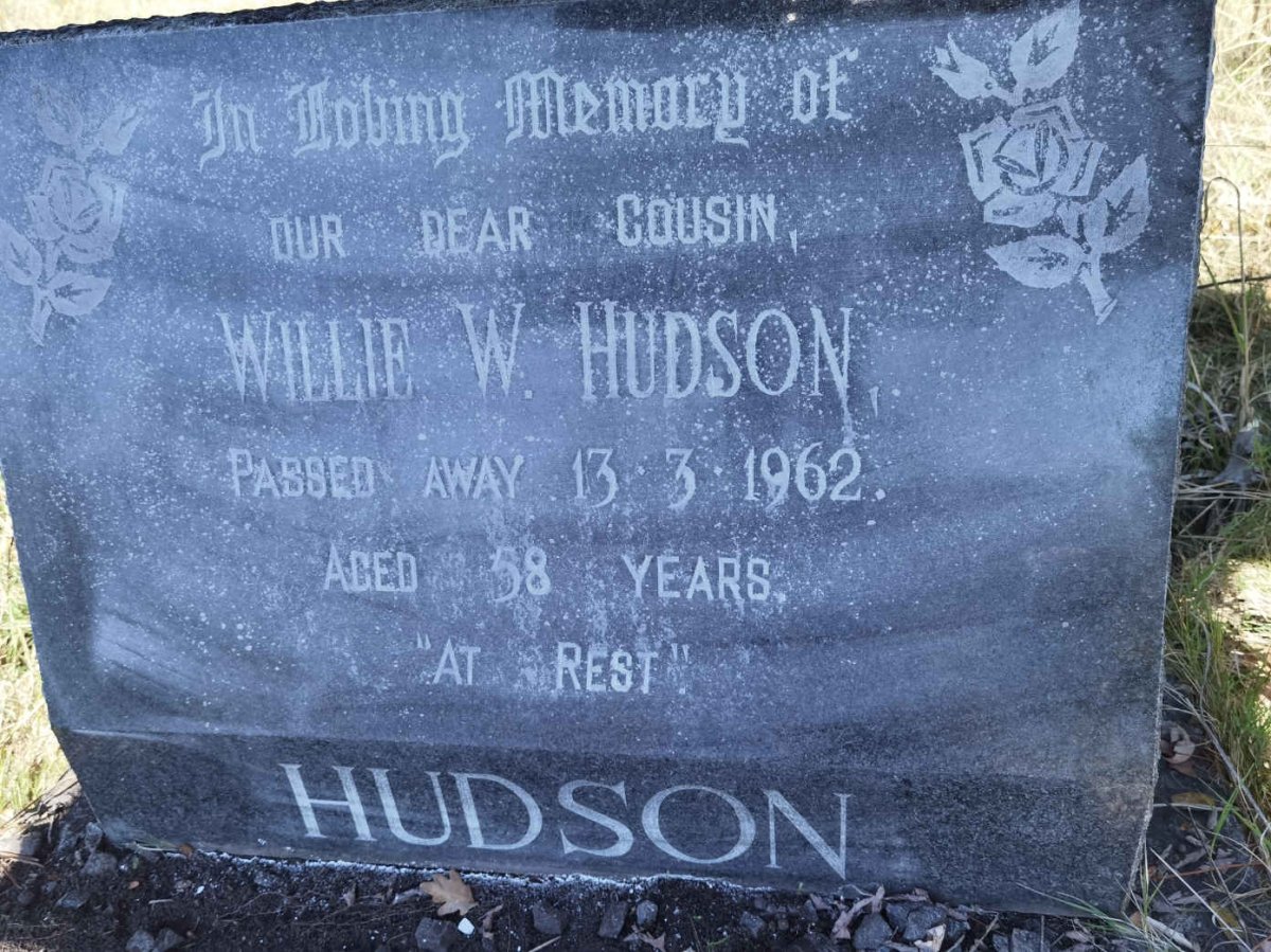HUDSON Willie W. -1962