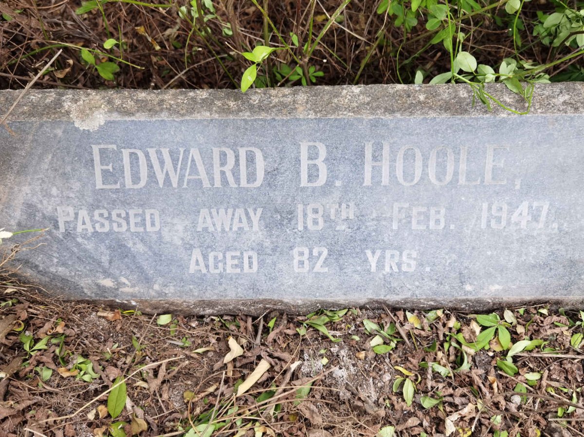 HOOLE Edward B. -1947
