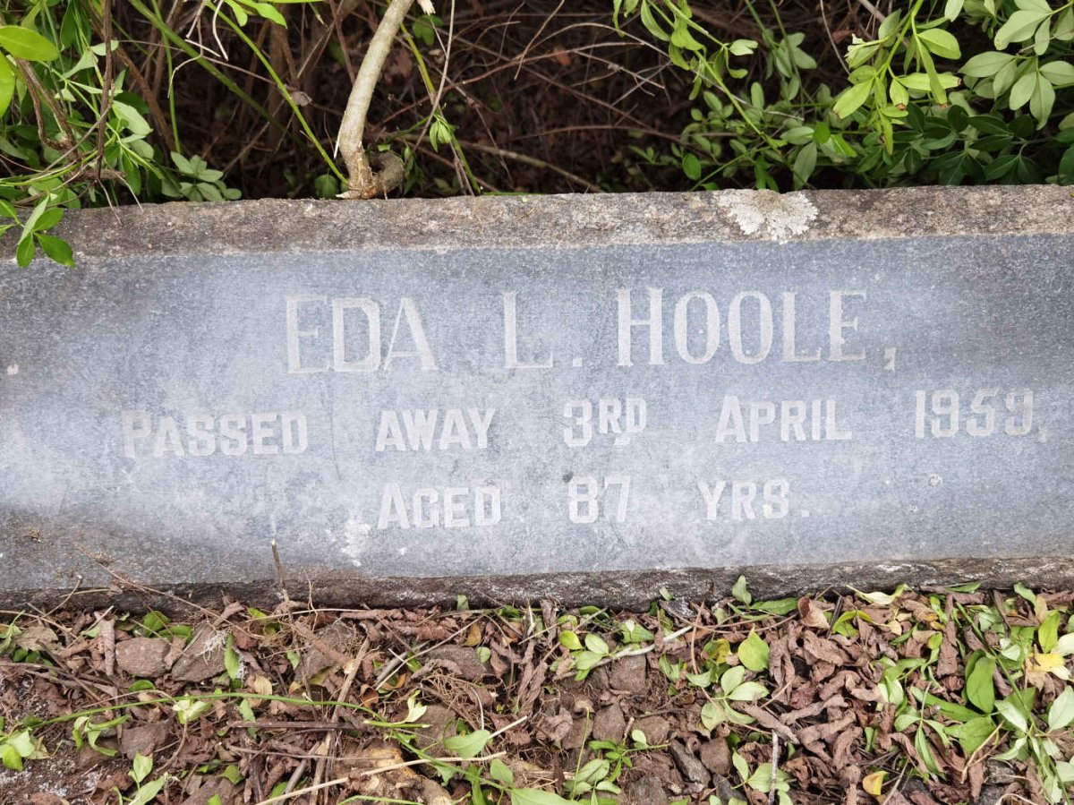 HOOLE Eda L. -1959