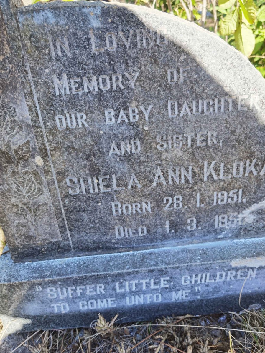 KLOKA Shiela Ann 1951-1951