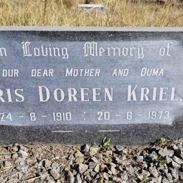 KRIEL Iris Doreen 1910-1973