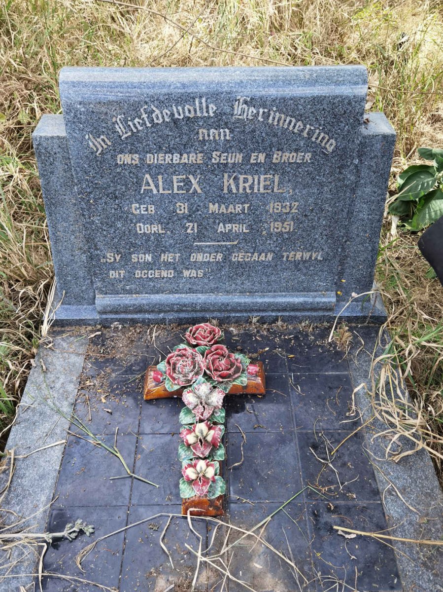 KRIEL Alex 1932-1951