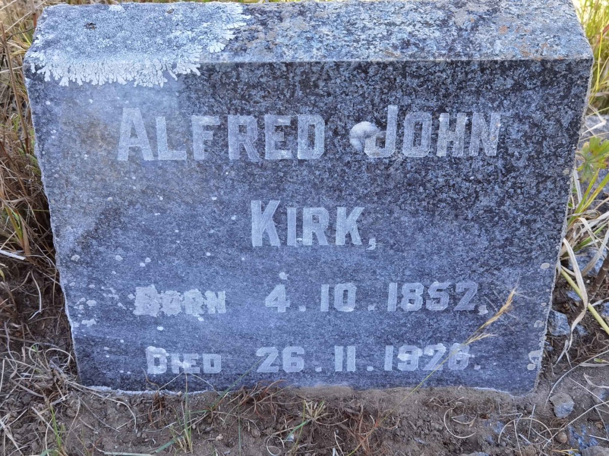 KIRK Alfred John 1852-1926