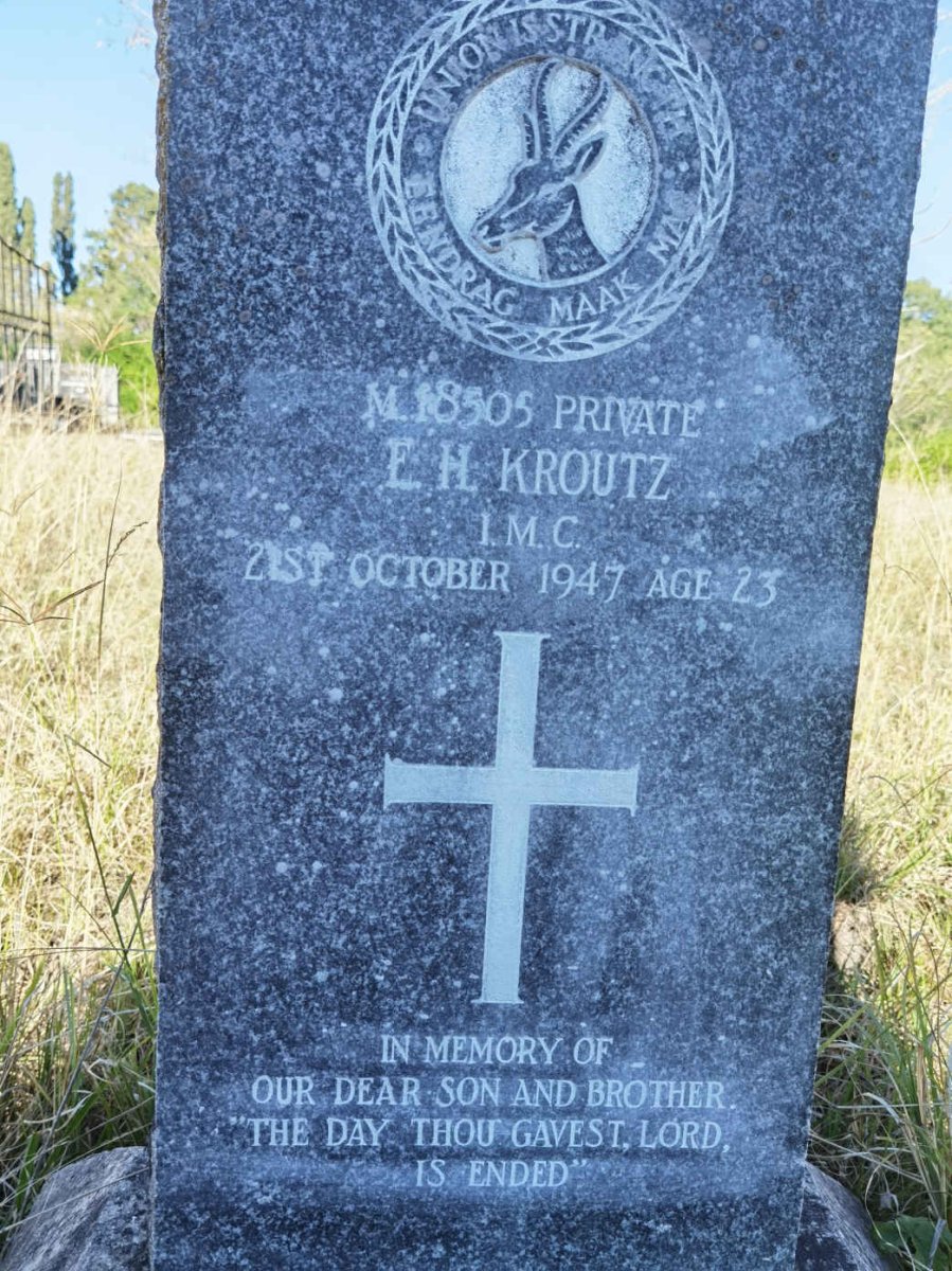 KROUTZ E.H. -1947