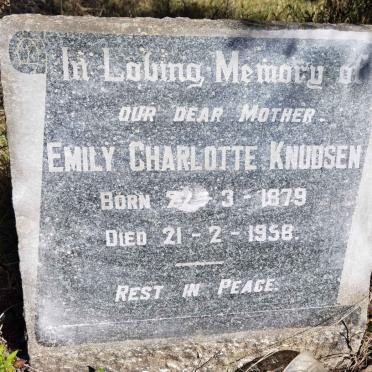 KNUDSEN Emily Charlotte 1879-1958