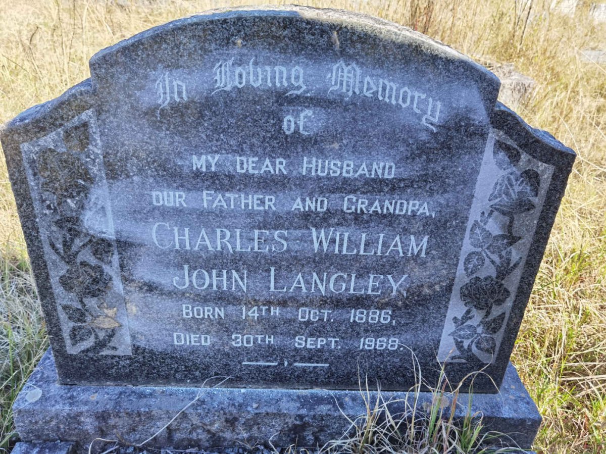 LANGLEY Charles William John 1886-1968