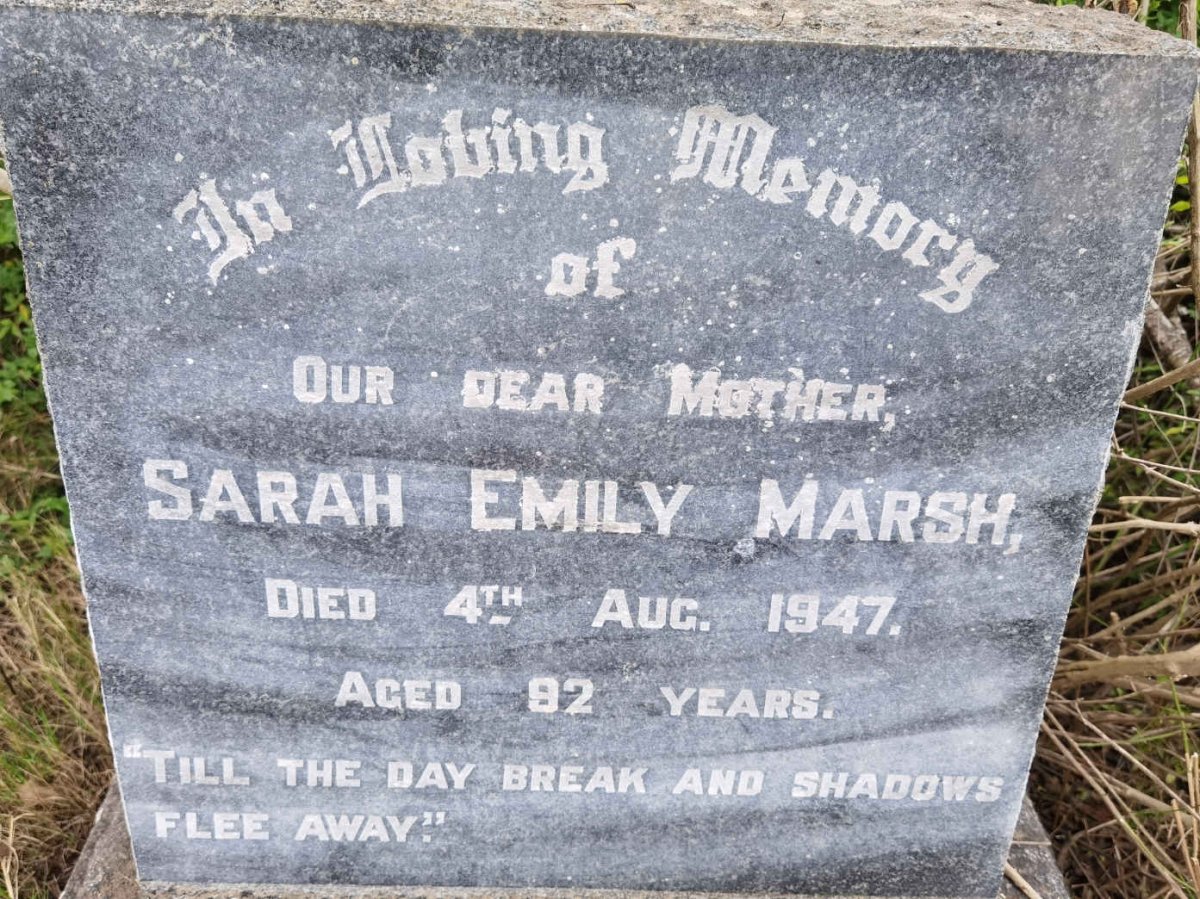 MARSH Sarah Emily -1947