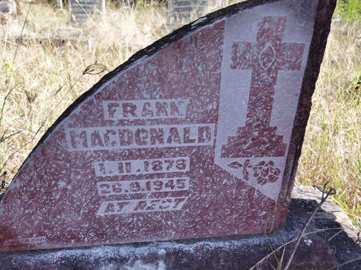 MACDONALD Frank 1878-1945