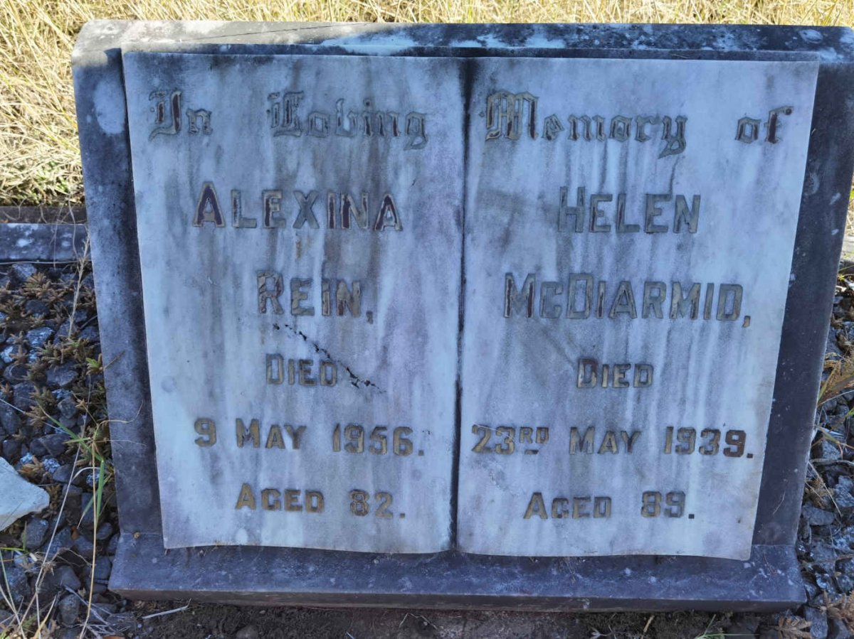 McDIARMID Helena -1939 :: REIN Alexina -1956