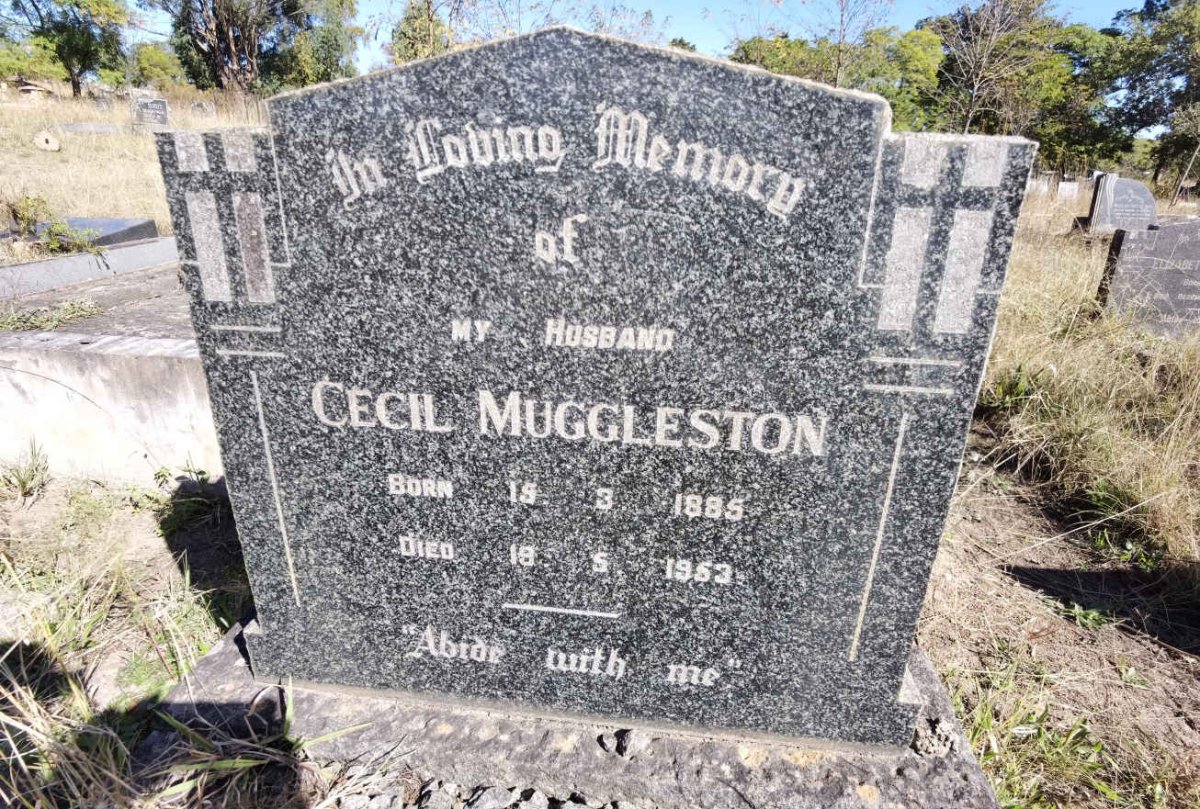 MUGGLESTON Cecil 1885-1953