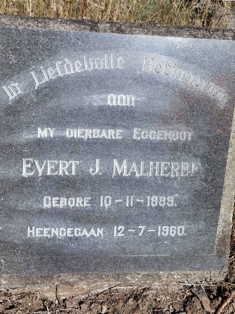 MALHERBE Evert J. 1889-1960