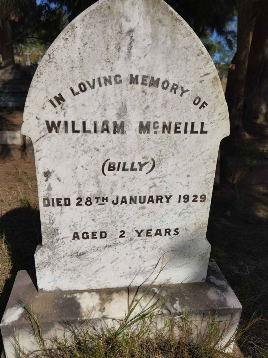McNEILL William -1929