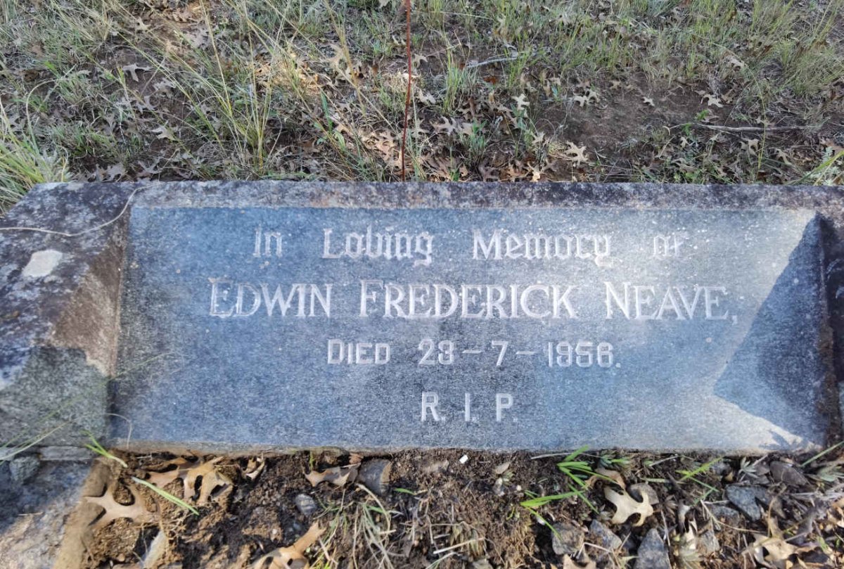 NEAVE Edwin Frederick -1956