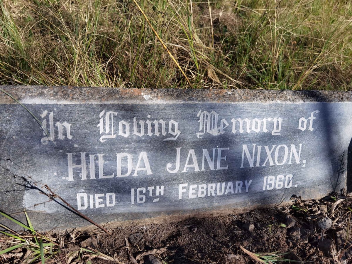 NIXON Hilda Jane -1960