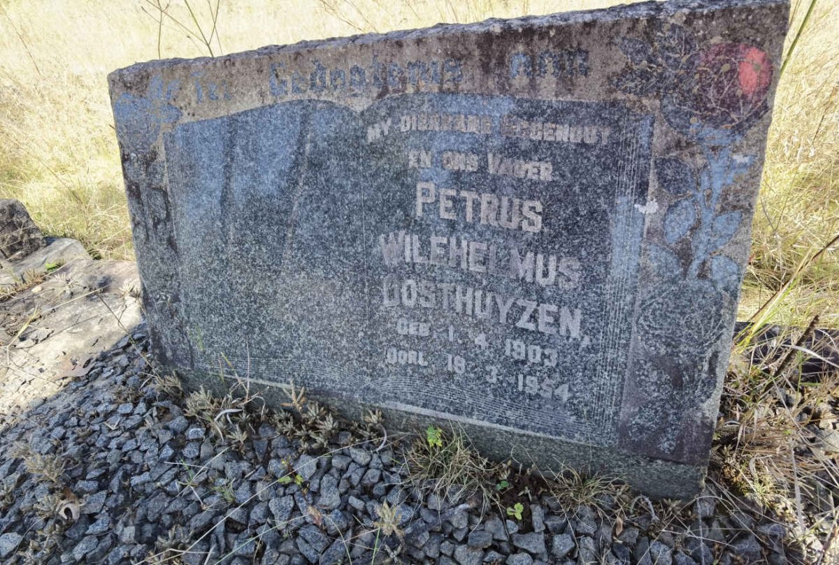 OOSTHUYZEN Petrus Wilehelmus 1903-1954