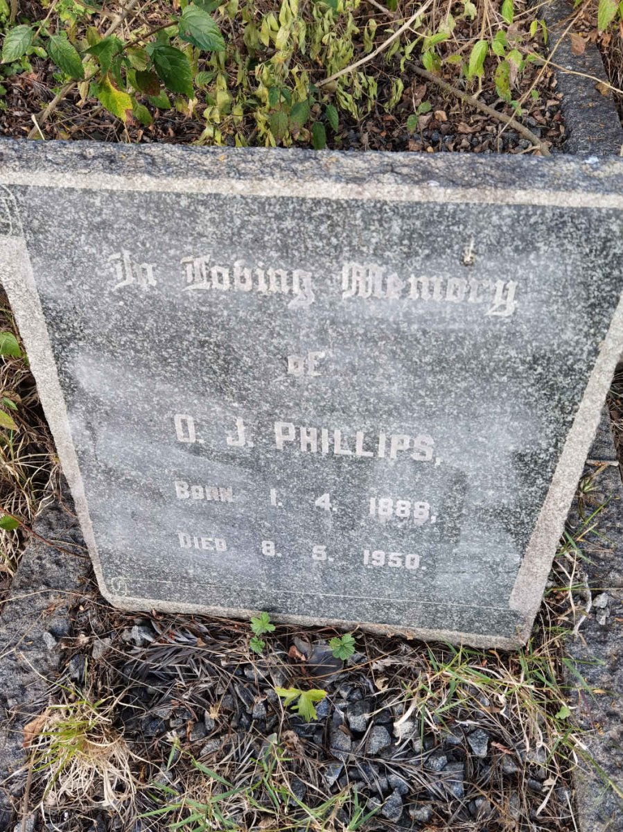 PHILLIPS O.J. 1888-1950