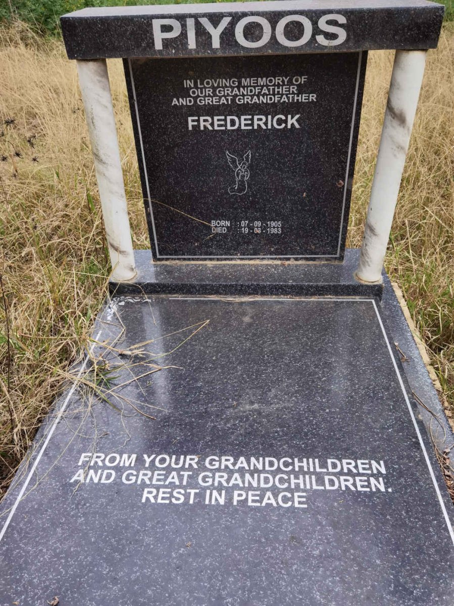 PIYOOS Frederick 1905-1983