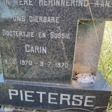 PIETERSE Carin 1970-1973