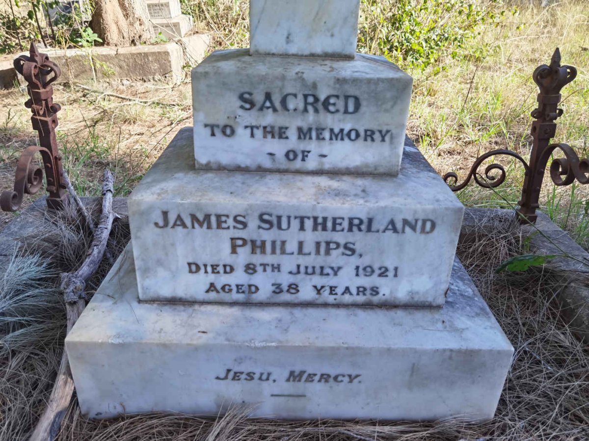 PHILLIPS James Sutherland -1921