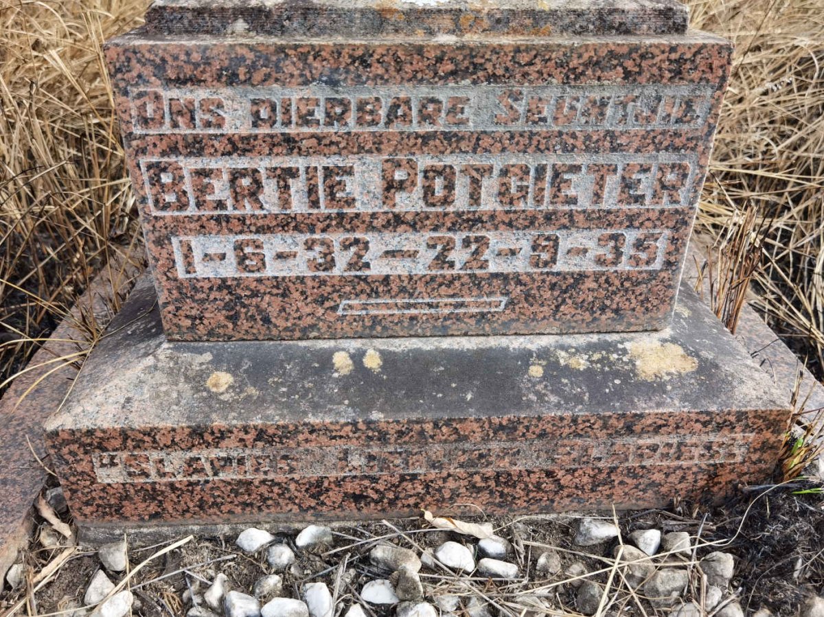POTGIETER Bertie 1932-1935